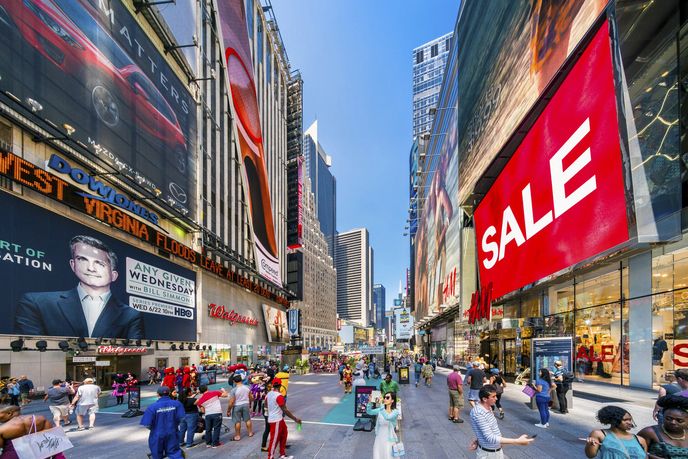 Times  square, New York city