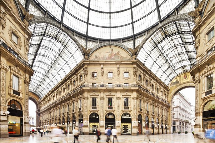 Galleria Vittorio Emanuele II , Milán