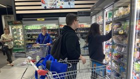 Nákupy potravin v Česku