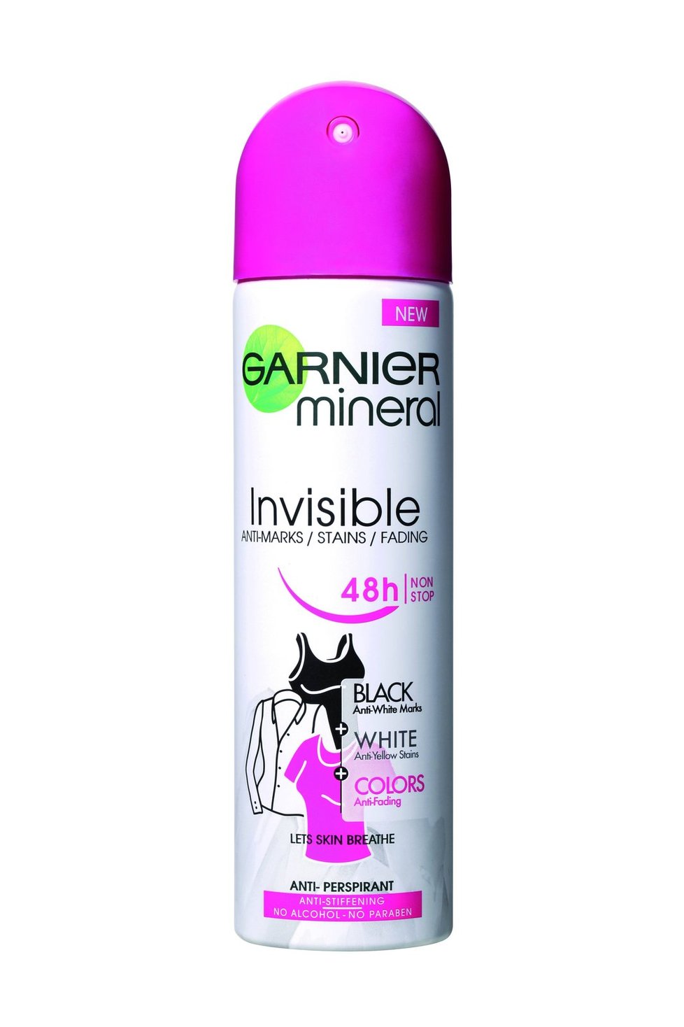 Deodorant Invisible, Garnier Minerals, 69 Kč.