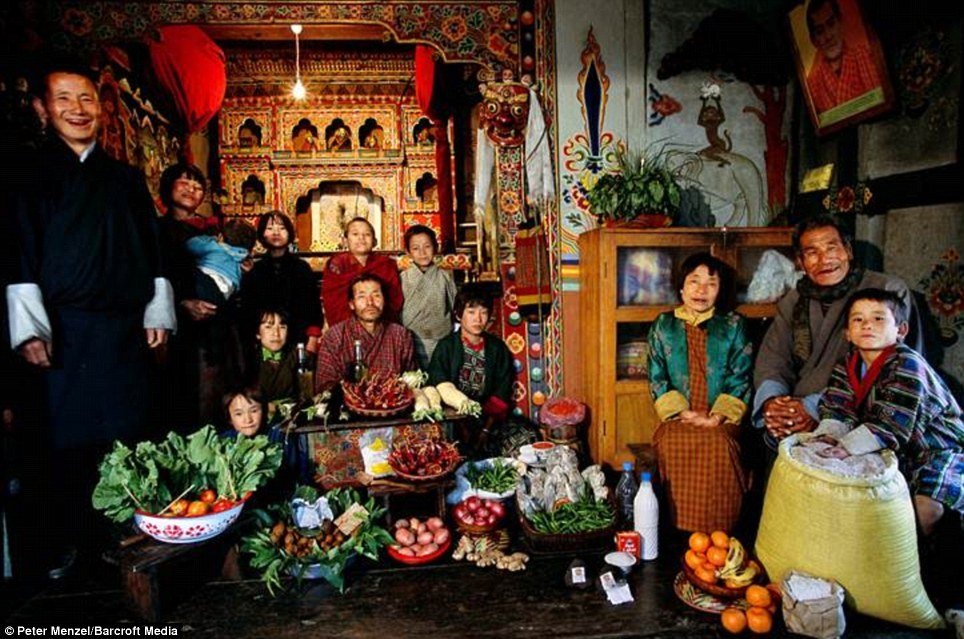Nákup v Bhútanu