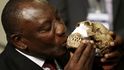 Ostatky Homo naledi nalezení v Jižní Africe.
