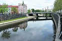 Hrůza! Lidská hlava plavala v řece Radbuze přímo v centru Plzně. Policisté ji vylovili z vody kousek od místa, kde nyní tisíce lidí na Slavnostech svobody obdivuje historickou vojenskou techniku.