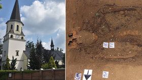 Stavaři objevili při rekonstrukci kostela sv. Bartoloměje ve Frýdlantu nad Ostravicí ostatky dvou mužů.