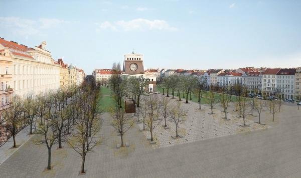 Takto by po revitalizaci mělo náměstí vypadat. Obyvatelé se však sami mohou vyjádřit, co by na náměstí ocenili a bez čeho by se raději obešli.