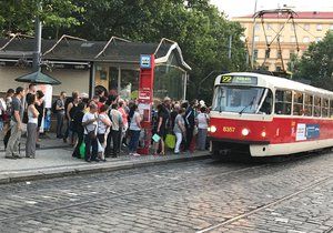 Mezi náměstím Míru a Florou nepojedou o víkendu tramvaje.