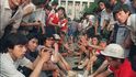 Demonstrace na Náměstí Nebeského klidu v čínském Pekingu (červen 1989)