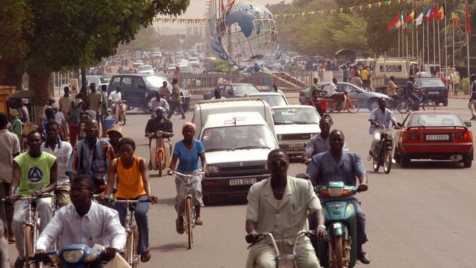 Náměstí spojených národů v Ouagadougou, Burkina Faso