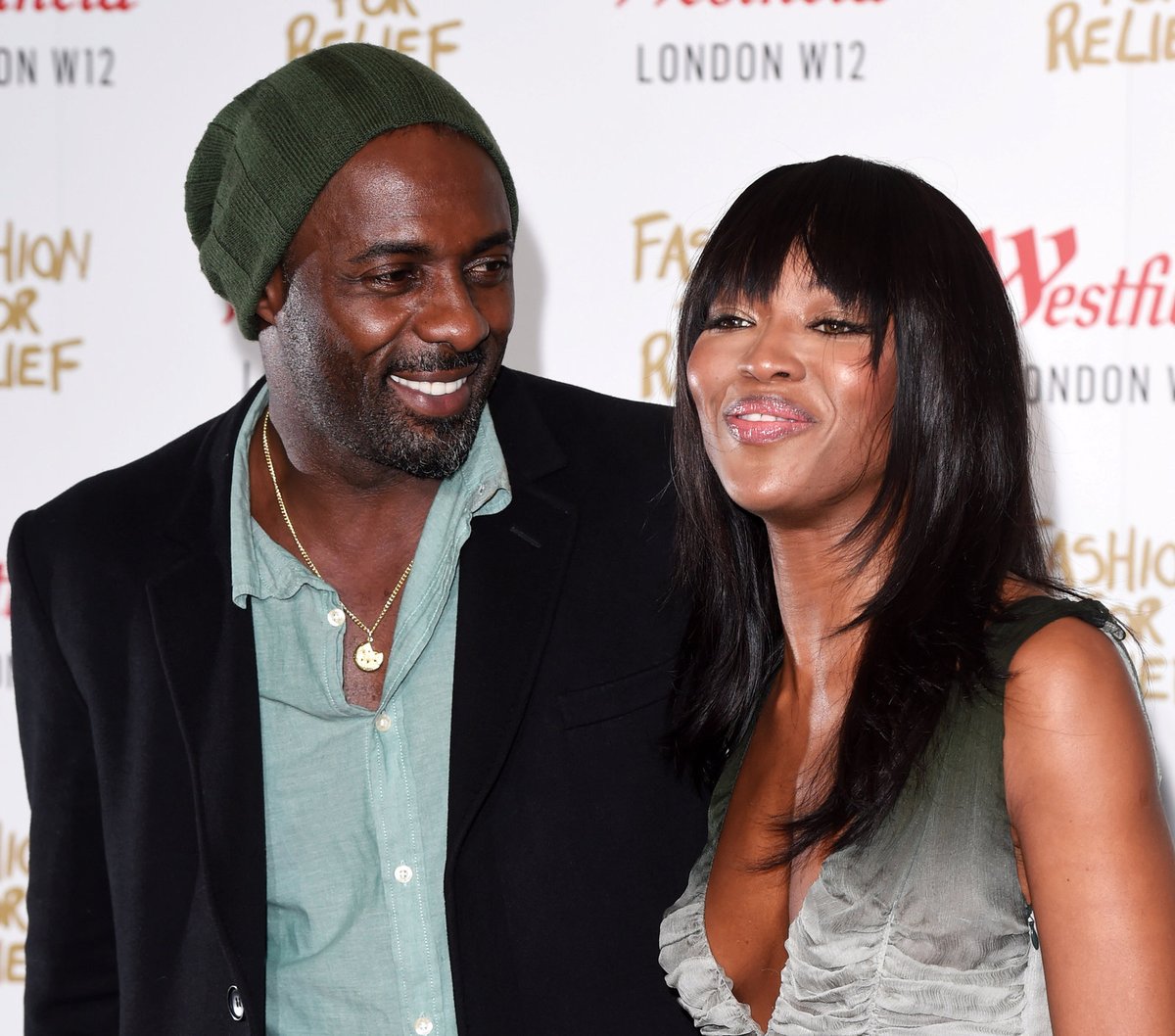 2014 - Naomi Campbell a Idris Elba. Jiskřilo to mezi nimi už dávno.