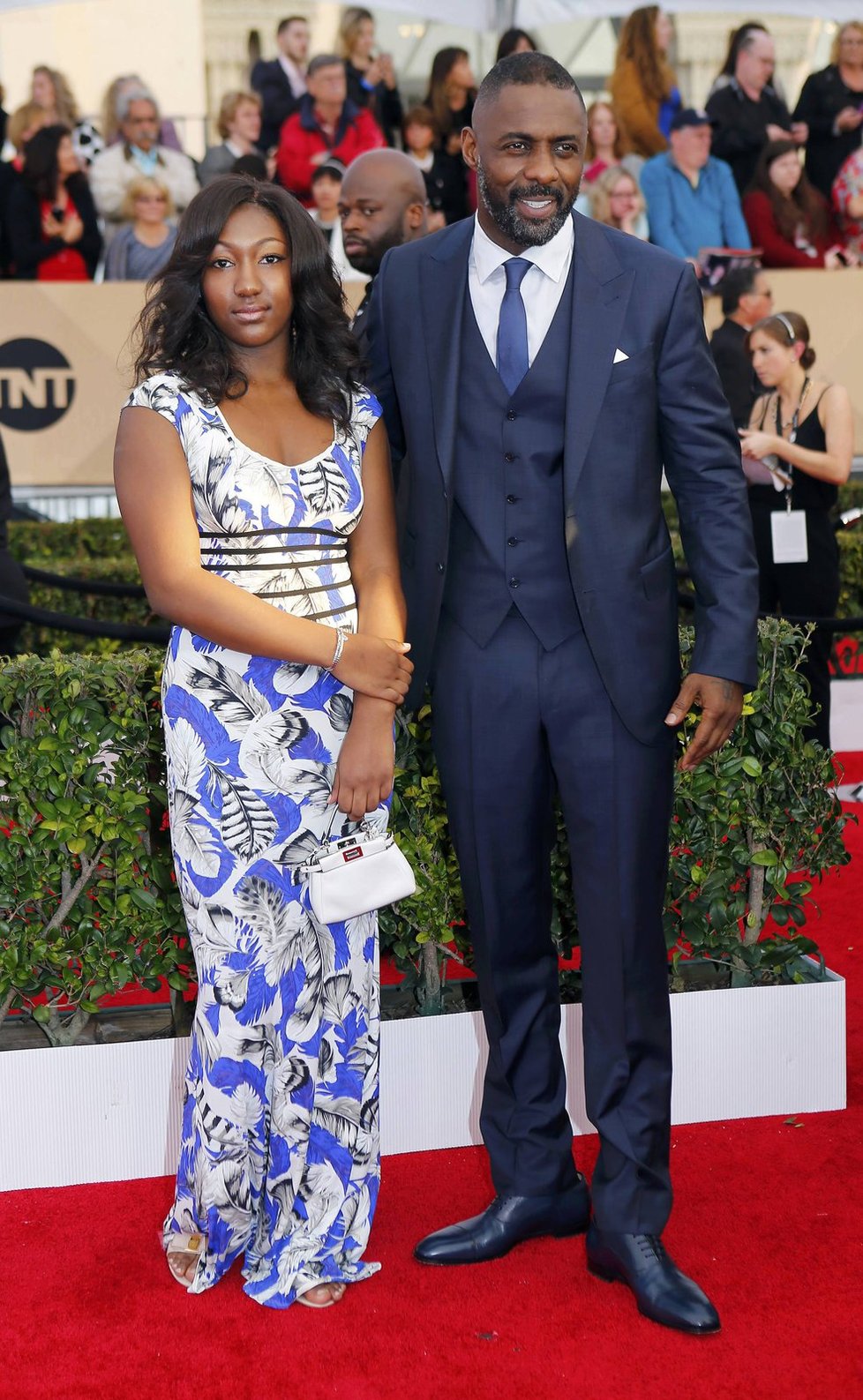 Herec Idris Elba po boku manželky Naiyany