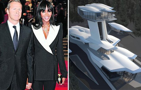 Dárek pro krásnou Naomi Campbell: Miliardář jí staví kosmickou loď!