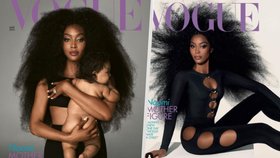 Naomi Campbell v magazínu Vogue poprvé ukázala dceru.