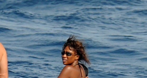 Naomi Campbell si užívá dovolenou v Itálii.