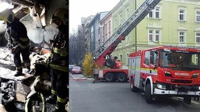 Krvavé drama v Plzni: Útočník měl vážně zranit muže a ženu, byt lehl popelem