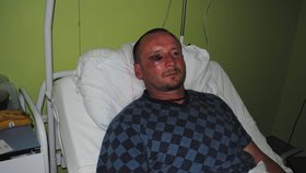 Zbitý Miroslav v nemocnici