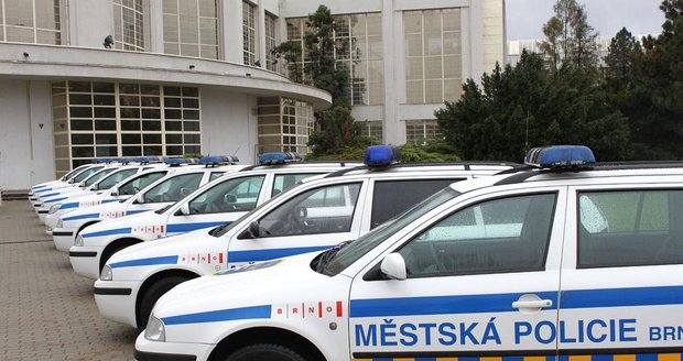 Při krocení sobotní rvačky na ubytovně v Brně se zapojily hlídky strážníků i republikové policie. Ilustrační foto