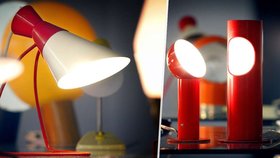 Designové lampy z ČSSR - NAPAKO