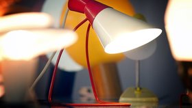 Designové lampy z ČSSR - NAPAKO