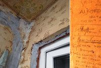 Pár si neví rady s rekonstrukcí domu: Objevil při ní nápisy z druhé světové války