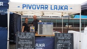 Pivovar Lajka, festival Pivo na Náplavce, 16.-17. 6. 2023
