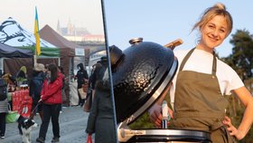 Známou ukrajinskou kuchařku Olgu Martynovskou vyhnala ruská invaze ze své vlasti. Vítězka ukrajinské soutěže Master Chef bude týden na náplavce na Rašínově nábřeží vařit ukrajinské pochutiny, aby za vybrané peníze mohla poskytnout léky a jinou pomoc dalším ukrajinským uprchlíkům.