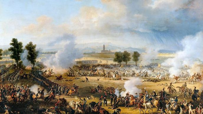 V bitvě u Marenga se rozhodlo, Napoleon vyhnal rakouská vojska z Itálie.