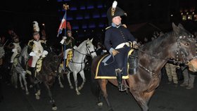 Brno si v sobotu připomenulo příjezd císaře Napoleona Bonaparte do města.