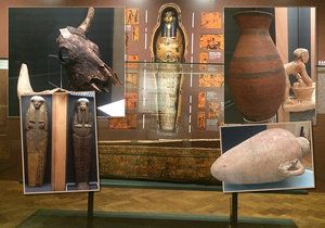 Světem starověkého Egypta vás provede nevšední a obsáhlá výstava Na březích Nilu, která je do jara roku 2020 k vidění v Náprstkově muzeu.