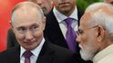 Ruský prezident Vladimir Putin na summitu BRICS s indickým premiérem Naréndrou Módím (11.9.2026) Ruský prezident Vladimir Putin na summitu BRICS s indickým premiérem Naréndrou Módím (11.9.2026)