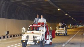 Indický premiér otevřel tunel do Kašmíru, separatistům navzdory