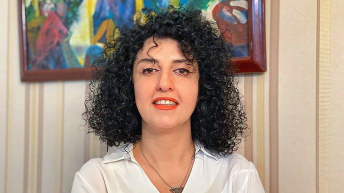 Vězněná íránská aktivistka Narges Mohammadíová