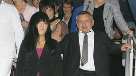 Jiří Krytinář s dcerou Janičkou.