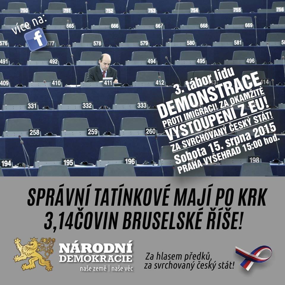 Kontroverzní plakáty Národní demokracie rozdělují společnost na sociálních sítích.