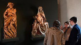 Jako dílo jarní výstavní sezony představuje od 10. dubna 2019 Národní galerie Praha restaurovanou pozdně gotickou sochu Pieta z Bílska.