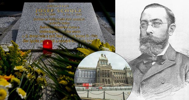 Zanedbaný hrob otce Národního muzea je konečně opravený. Josef Schulz zemřel před 101 lety