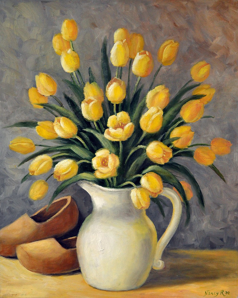Nancy Rae Litteral – Žluté tulipány – USA