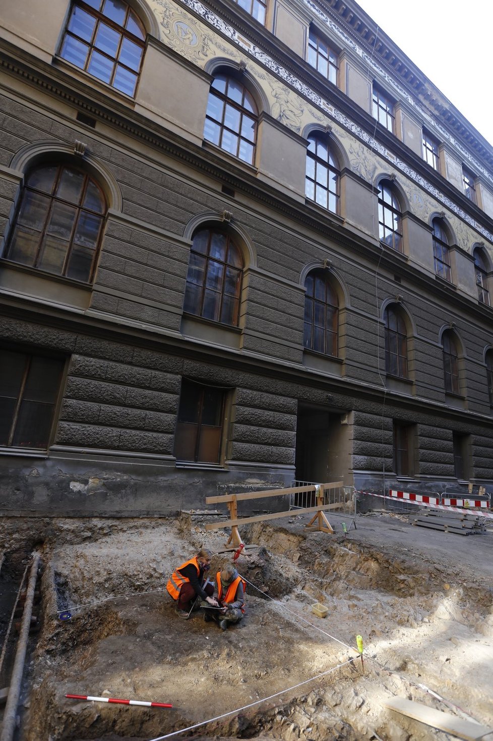 Tříletá rekonstrukce Národního muzea začala v dubnu.
