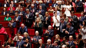 Zasedání francouzského Národního shromáždění (10.10.2023)