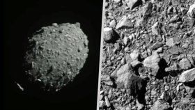 NASA zasáhla sondou asteroid: První test obrany Země dopadl úspěšně. DART srážku vysílala živě