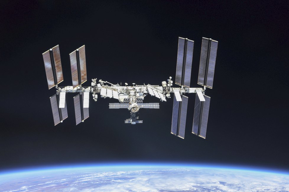 Mezinárodní vesmírn stanice ISS.