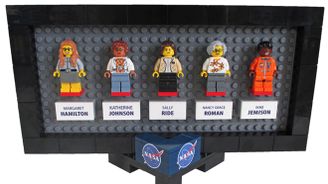 Batman, Harry Potter a vědkyně z NASA. Stavebnice Lego rozšíří set ženských figurek