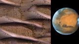 Ne rudá, ale pestrobarevná planeta. NASA zveřejnila úchvatné snímky Marsu