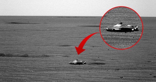 UFO na Marsu! Vozítko NASA vyfotilo důkaz o mimozemském životě?