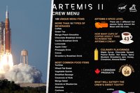 Vesmírné menu: Tortilly i ovocné smoothie! Na čem dalším si smlsnou astronauti při cestě k Měsíci?