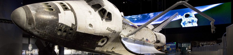 Nyní je Atlantis k vidění v návštěvnickém středisku Kennedyho kosmického střediska.