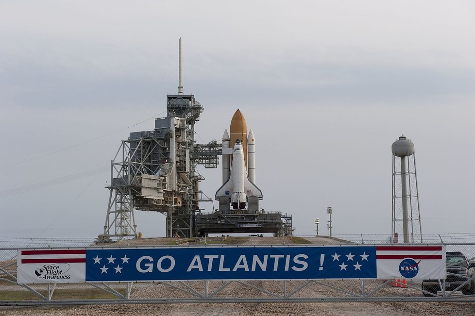 Poslední mise raketoplánu Atlantis.