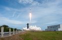 Raketa Falcon 9, kterou soukromá společnost Space X vyvinula pro potřeby NASA