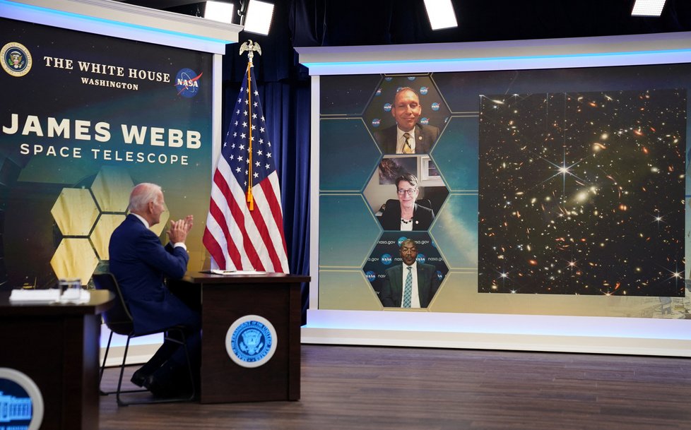 NASA ukázala snímek z teleskopu Jamese Webba, jde o nejhlubší pohled do vesmíru 