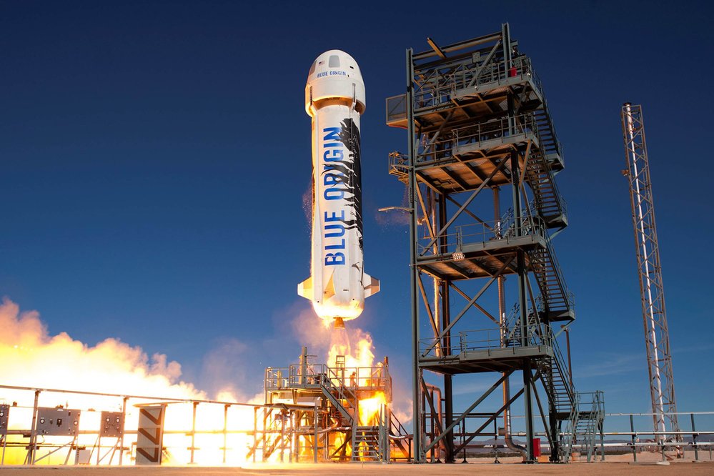 Shepard od Blue Origin bude létat s lidmi na hranici vesmíru