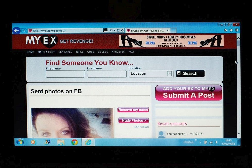 Mladí lidé jsou často oběťmi porn-revenge, kdy jejich bývalý partner vystaví jejich lechtivé fotografie na internet.